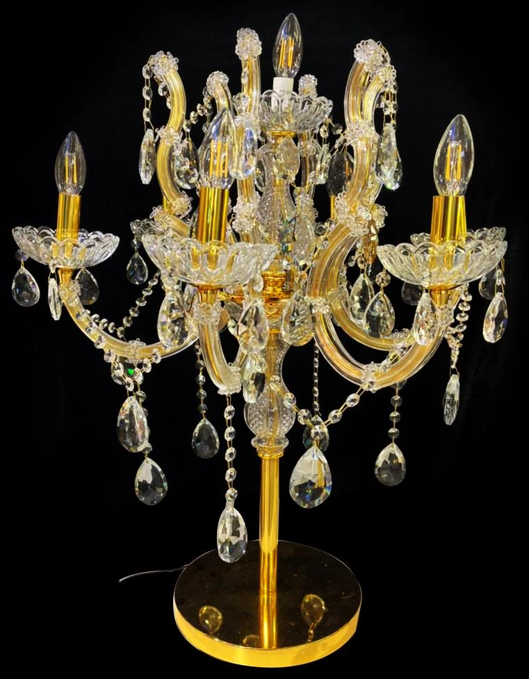 LED Chandelier on stand with 7 Arm